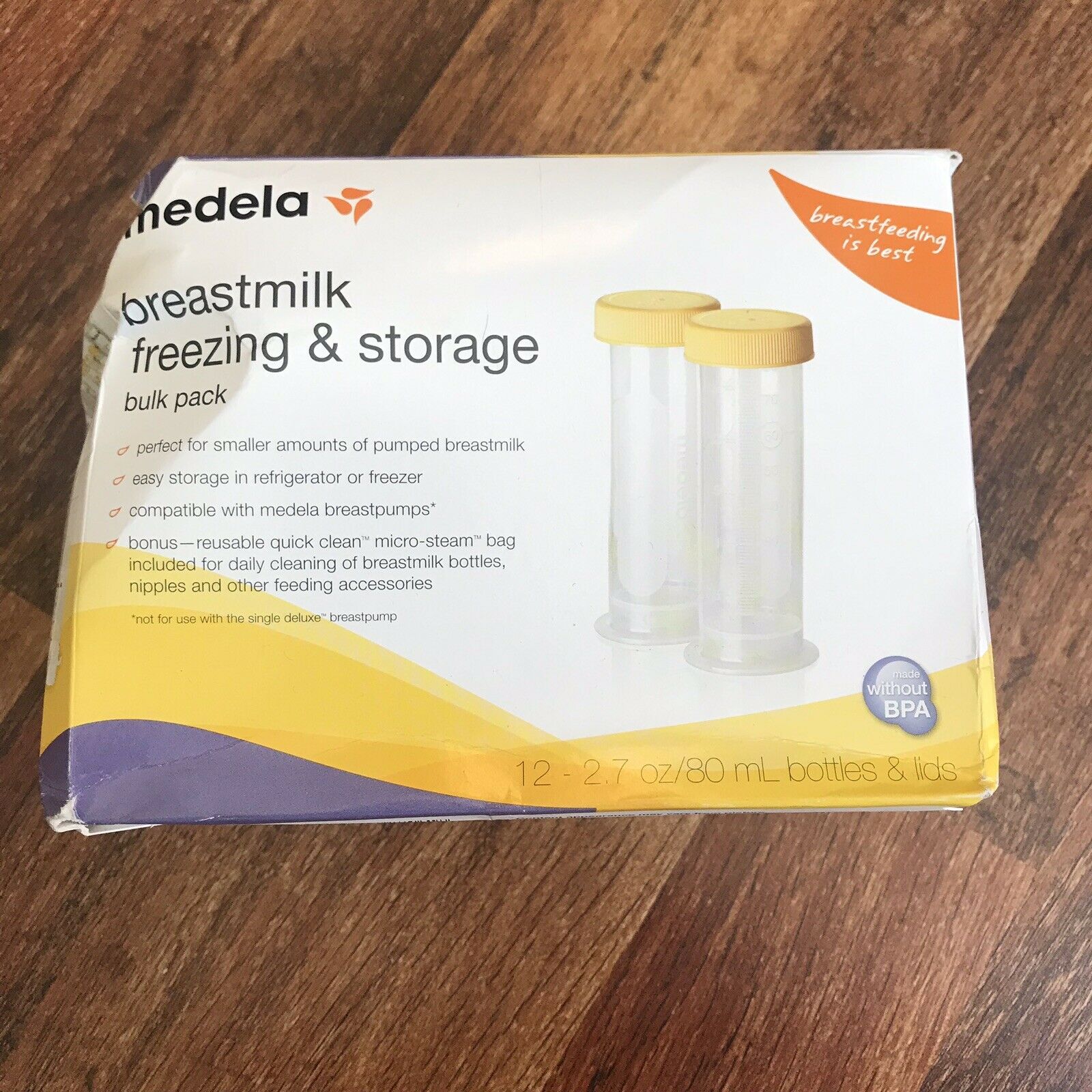 Medela Breastmilk Freezing & Storage Bulk Pack 12 2.7oz