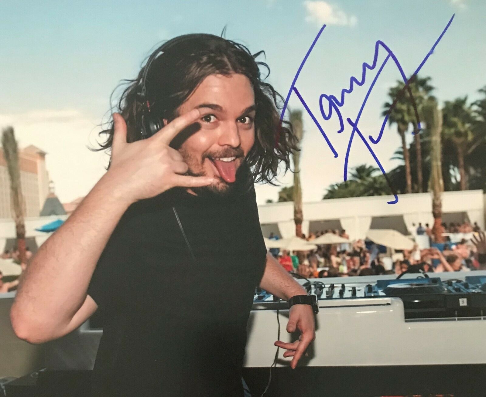 Tommy Trash Australian Dj Electronica Signed 8x10 Autographed Photo Coa E2