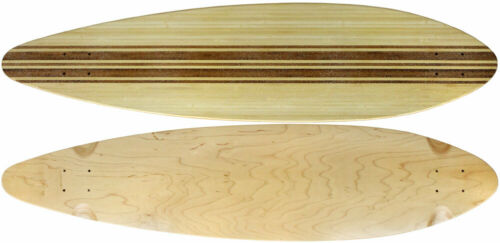 Moose Longboard 9.5" X 41" Top-ply Bamboo Deck With Grit