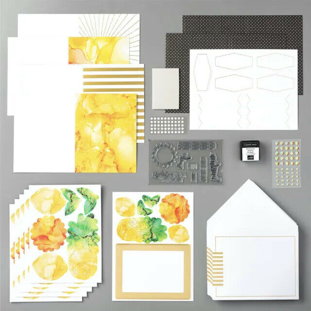 Stampin Up Paper Pumpkin Box Of Sunshine June 2020 New Sealed Complete Kit Rare