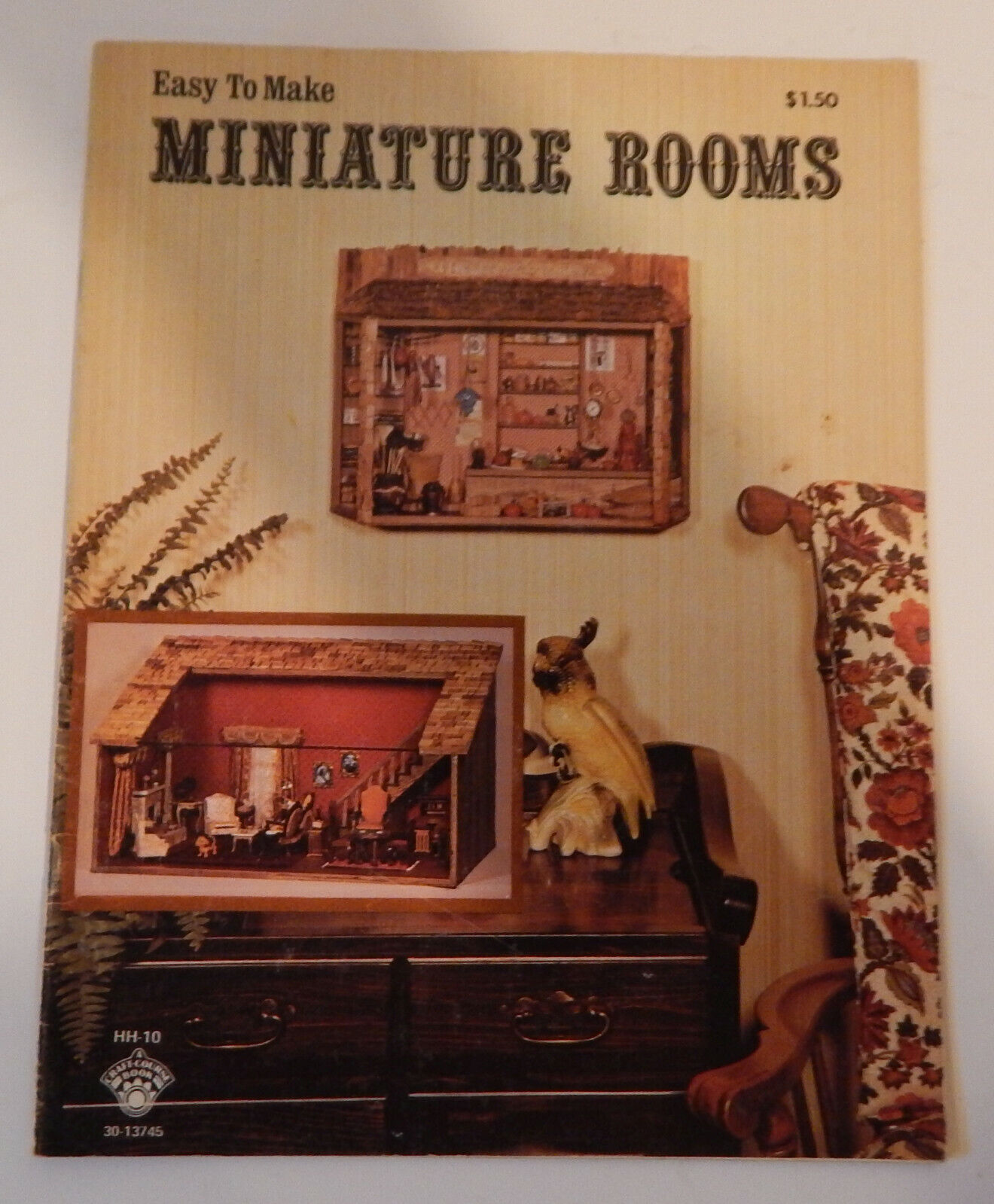 Easy To Make Miniature Rooms 1976 Dollhouse Miniatures