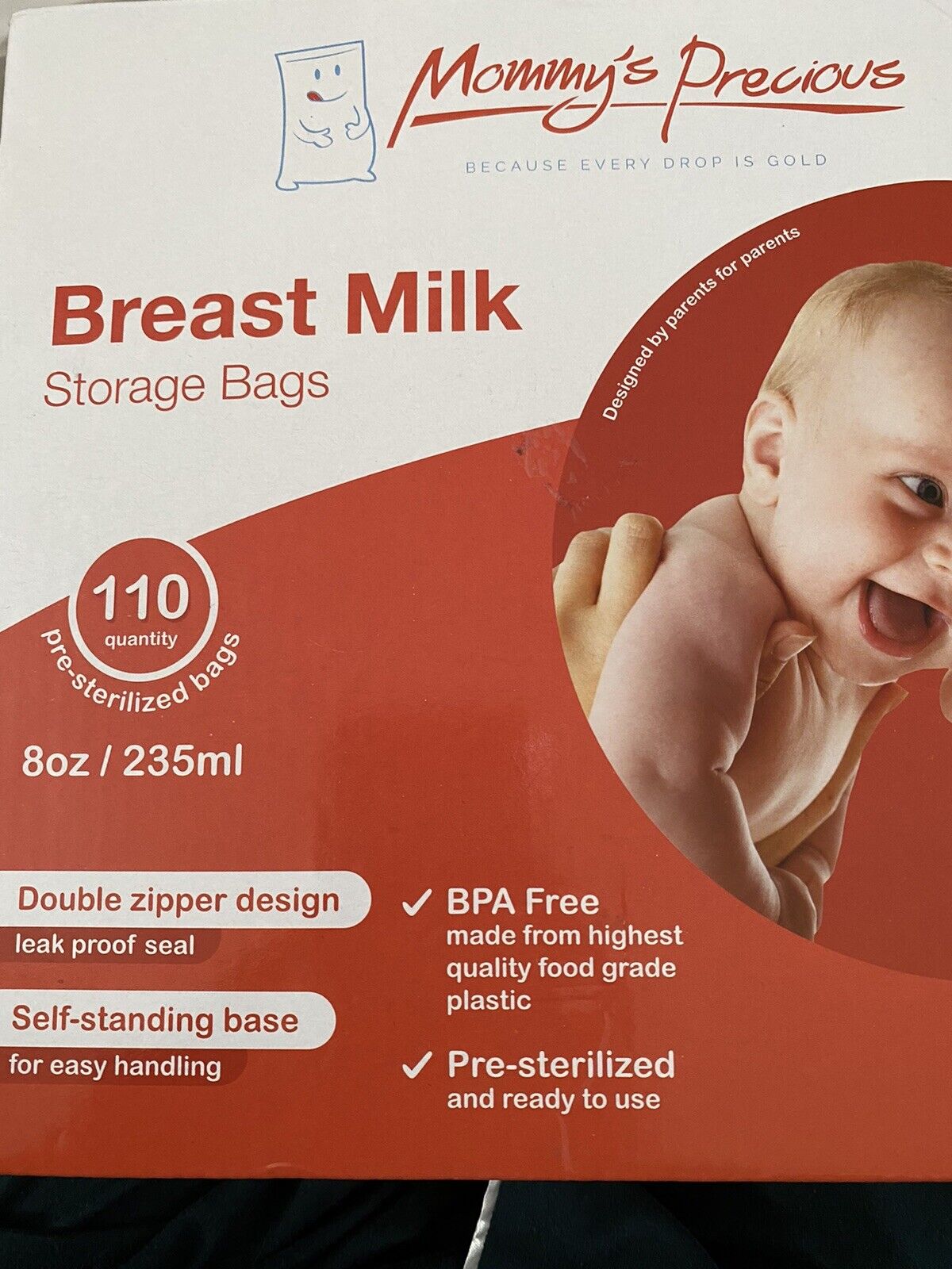 Mommy’s Precious Breast Milk Storage Bags 45pcs. Only 45pcs Unused Bags