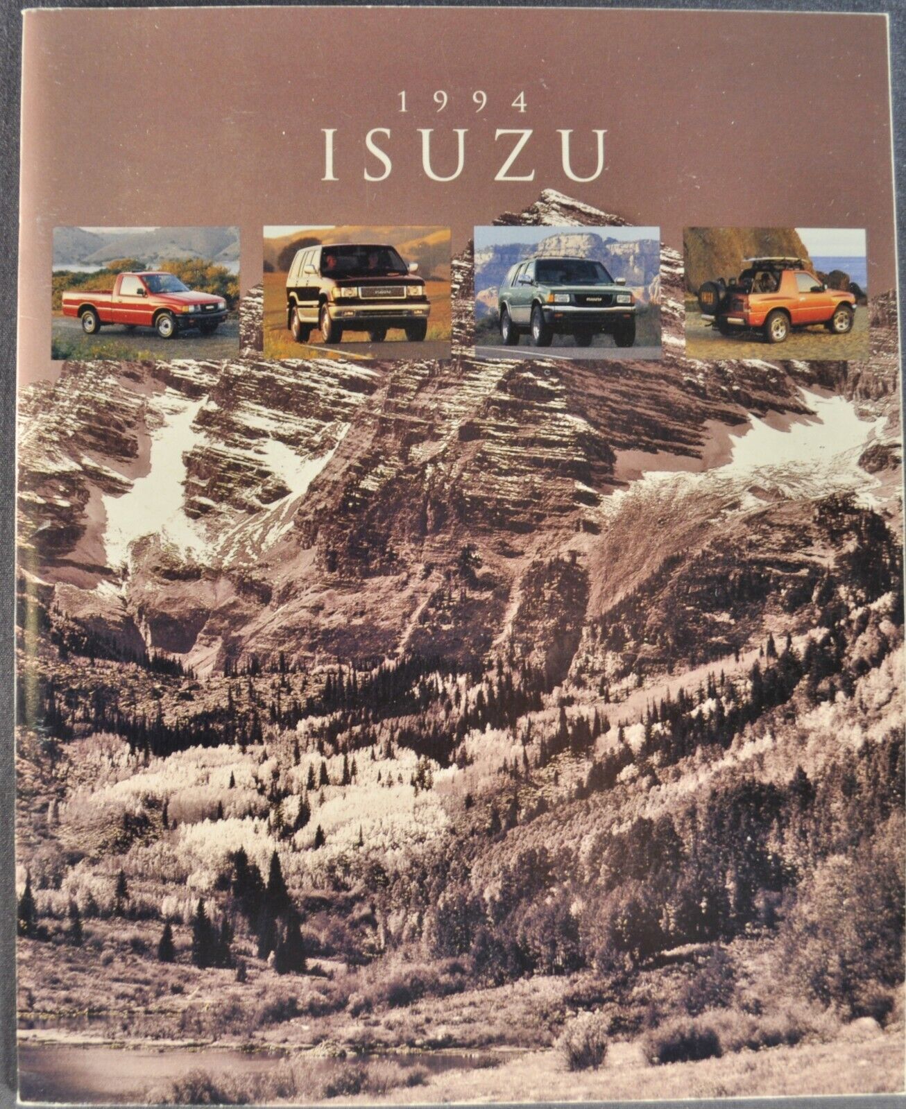 1994 Isuzu Brochure Trooper Rodeo Amigo Pickup Truck 4x4 Excellent Original 94