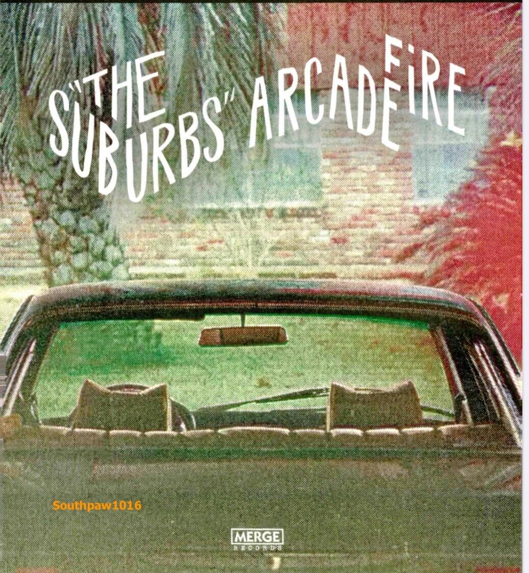 2010 Arcade Fire "the Suburbs" Album Release Music Industry Promo Reprint Ad
