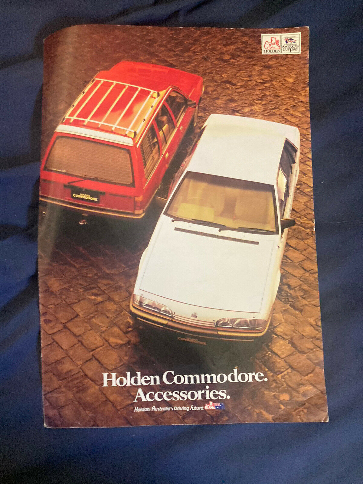 1986 Holden Commodore From Australia Accessories Color Brochure Prospekt