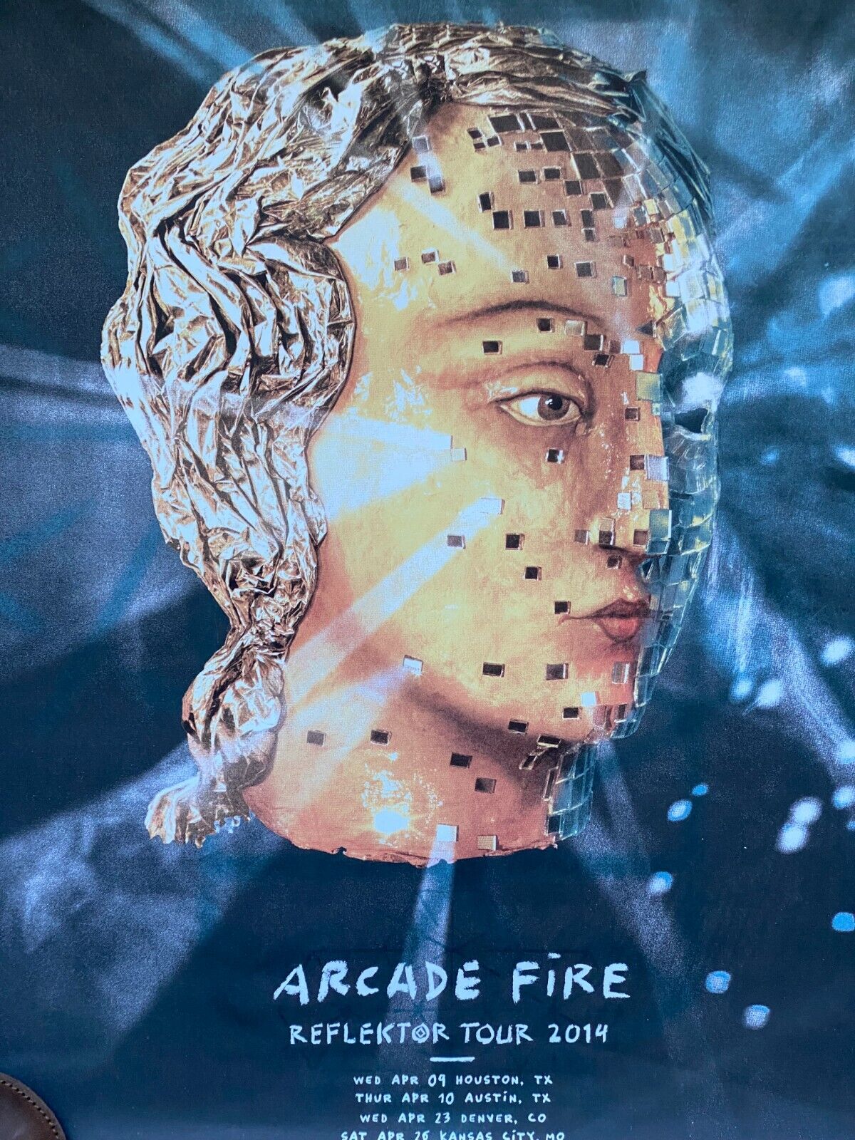 Arcade Fire Poster - Reflektor Tour Poster #4 - Signed