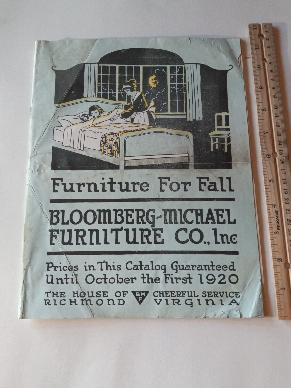 1920 Bloomberg Michael Furniture Co. Furniture For Fall Catalog