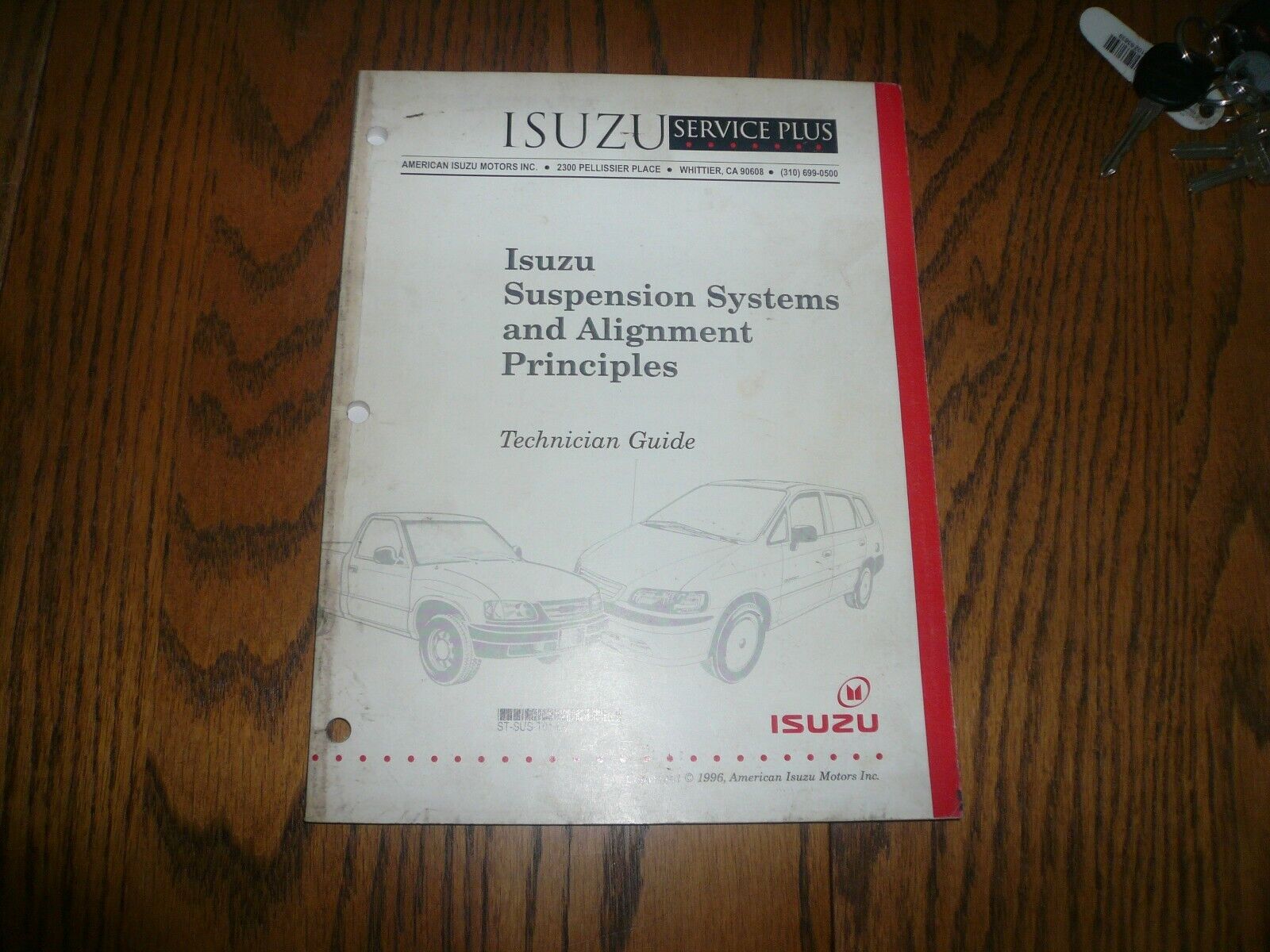 Isuzu Suspension Systems & Alignment Principles Technician Guide - Vintage